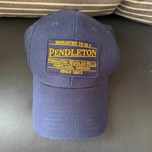 NWOT Pendleton Navy Blue Snap Back Trucker Hat